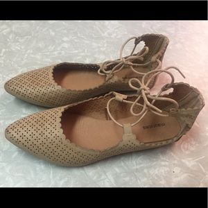 Tan Ballet Flats
